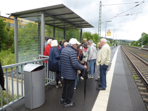 am Bahnhof Ehringshausen